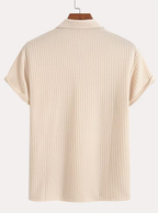 Polo homme demi-zip