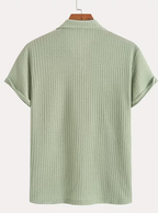Polo homme demi-zip