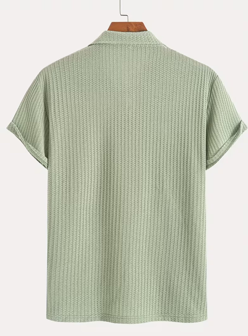 Polo homme demi-zip