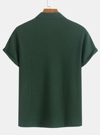 Polo homme demi-zip