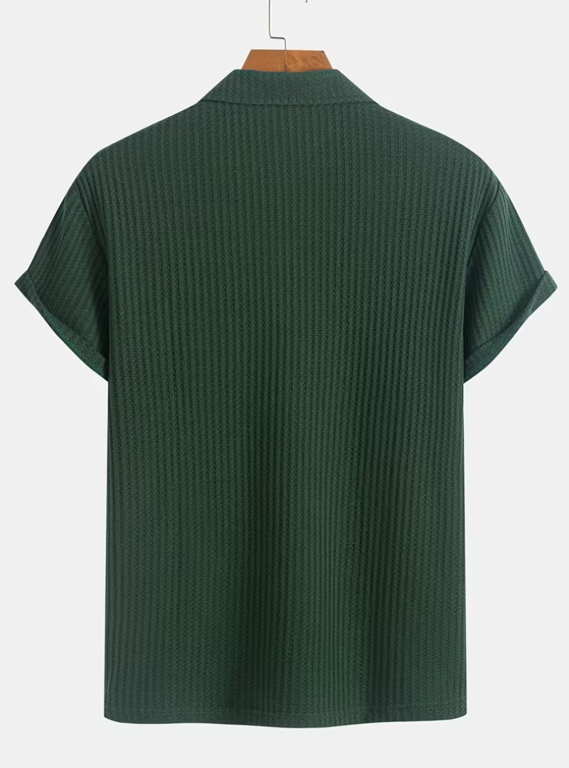Polo homme demi-zip