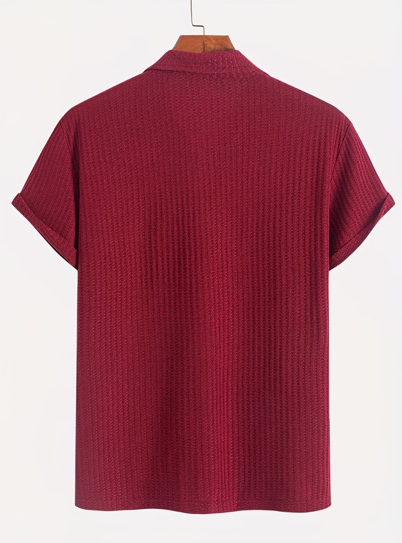 Polo homme demi-zip