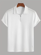 Polo homme demi-zip