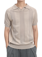 Polo homme en maille