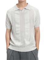 Polo homme en maille