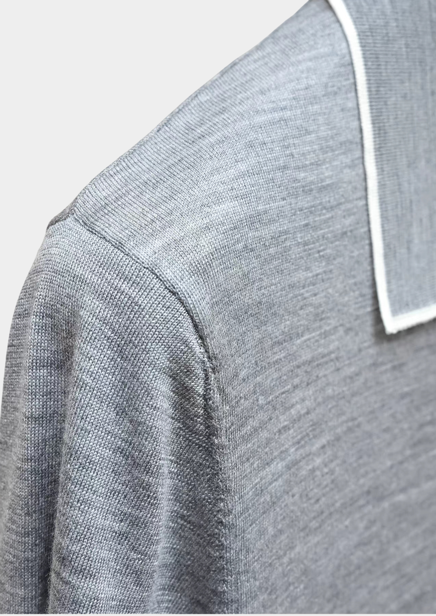 Polo homme maille fine