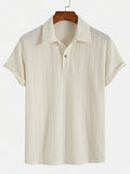 Polo homme maille torsadée