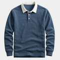 Polo homme manches longues