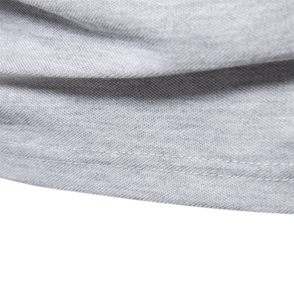 Polo homme manches longues brodé