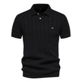 Polo homme rayé boutonné