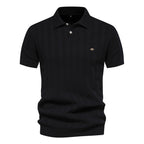 Polo homme rayé boutonné