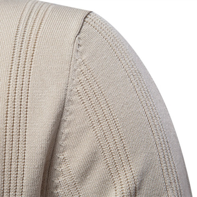 Polo homme rayé boutonné