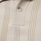 Polo homme rayé boutonné