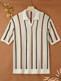Polo homme rayures verticales