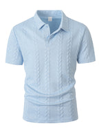 Polo homme torsadé