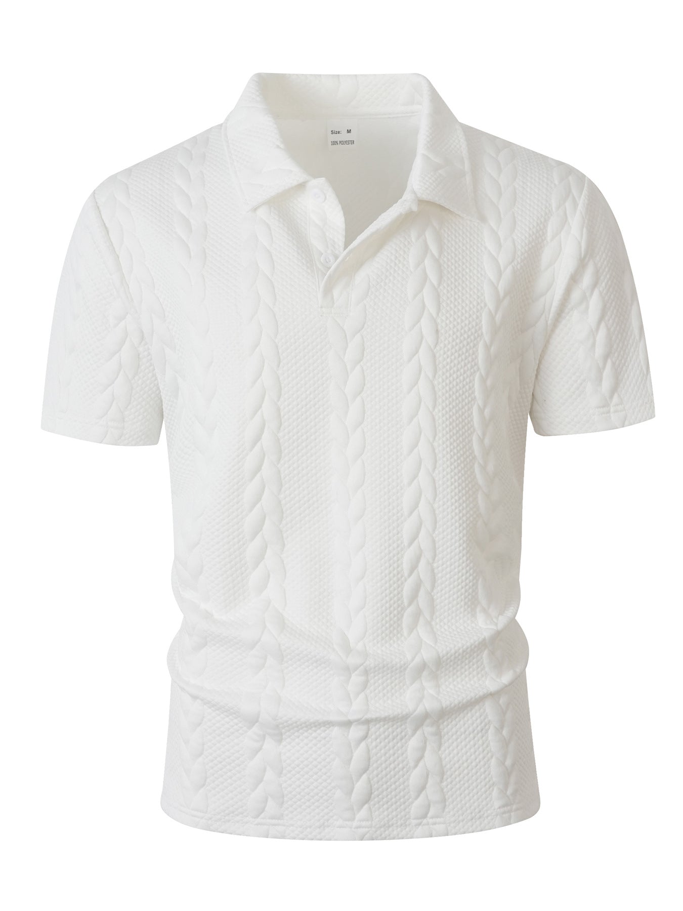 Polo homme torsadé