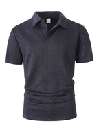 Polo homme torsadé
