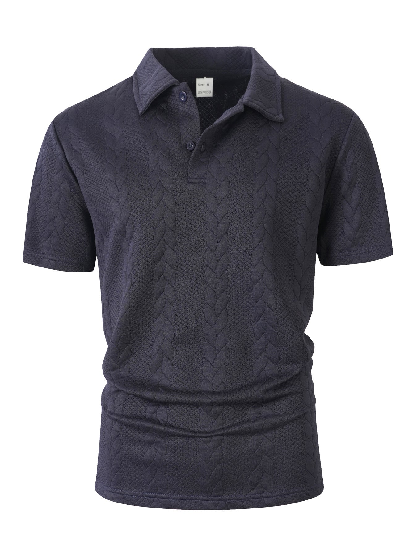Polo homme torsadé
