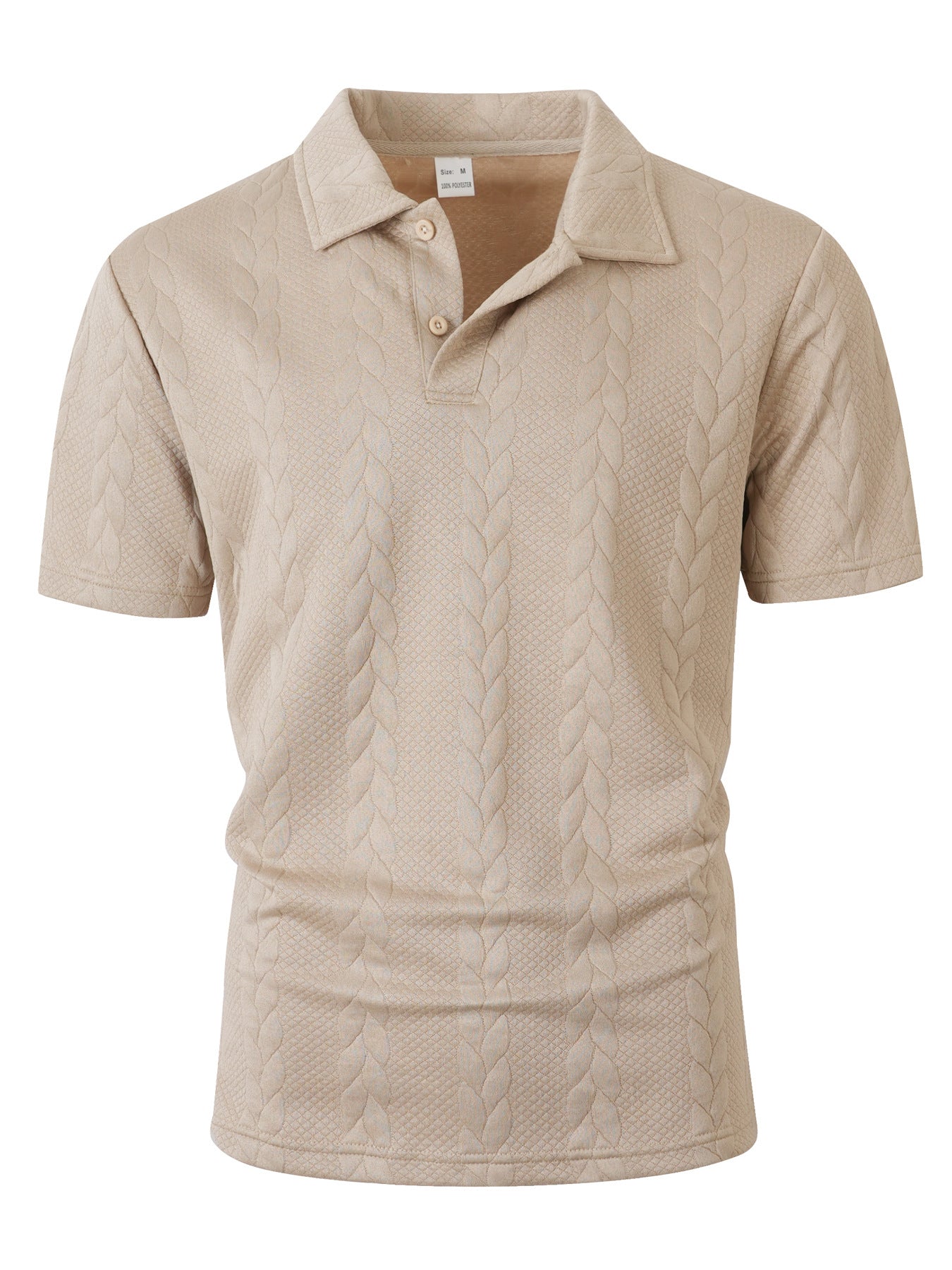 Polo homme torsadé