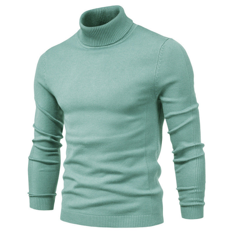 Pull à col roulé pour homme avec un col roulé