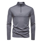 Pull Homme à Col Cheminée Zippé