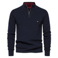 Pull homme à col montant