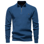 Pull homme à col montant