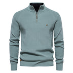 Pull homme à col montant