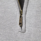 Pull homme à col montant