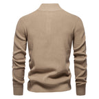 Pull Homme à Col Montant Boutonné