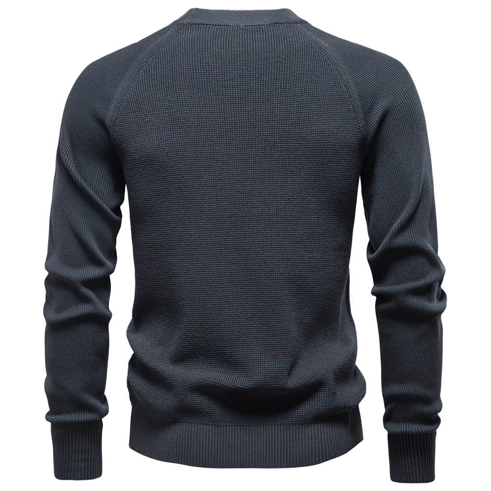 Pull Homme à Col Rond