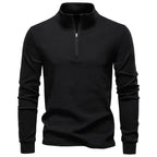 Pull Homme à Col Zippé