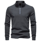 Pull Homme à Col Zippé