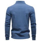 Pull Homme à Col Zippé
