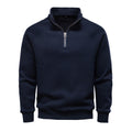 Pull Homme à Fermeture zippée partielle