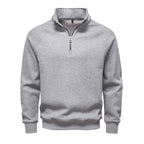 Pull Homme à Fermeture zippée partielle