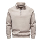 Pull Homme à Fermeture zippée partielle