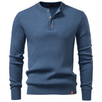 Pull Homme à Motif côtelé vertical