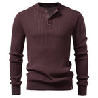 Pull Homme à Motif côtelé vertical
