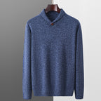 Pull homme Bouton au col