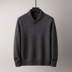 Pull homme col châle
