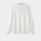 Pull homme col montant