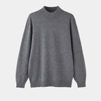 Pull homme col montant