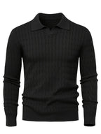 Pull homme col polo