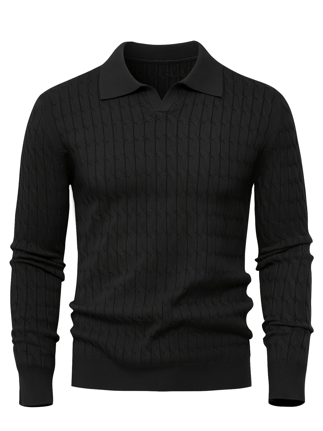 Pull homme col polo