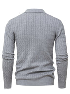 Pull homme col polo
