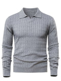 Pull homme col polo