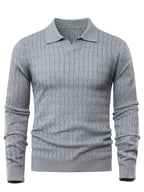 Pull homme col polo