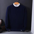 Pull homme col rond classique