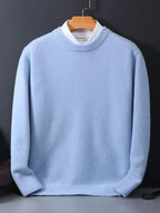 Pull homme col rond classique